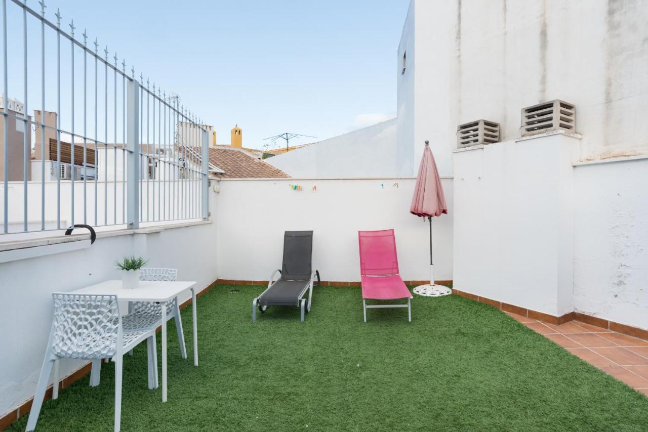 Atico Centro Historico A/C Bbq Wifi Apartment มาลากา ภายนอก รูปภาพ